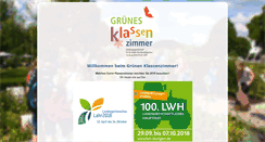 Desktop Screenshot of gruenesklassenzimmer-bwgruen.de